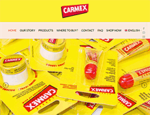 Tablet Screenshot of carmex.ch